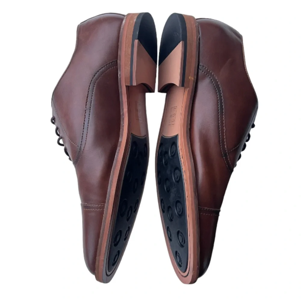 NEW Seven91 Chestnut Lace Up Oxfords